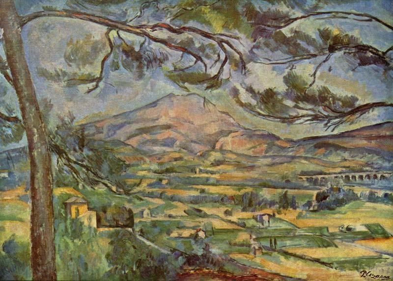 Paul Cezanne Mont Sainte-Victoire France oil painting art